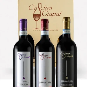 Confezione “ROSSO” - Barbera , Dolcetto, Nebbiolo d'Alba